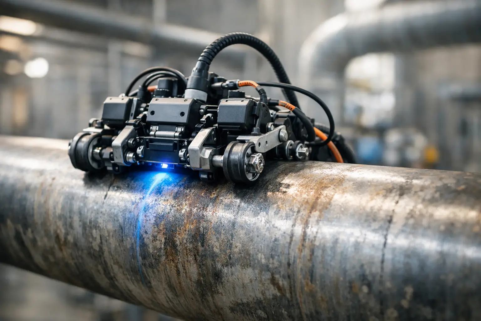 Pipe Scanner for Corrosion Mapping