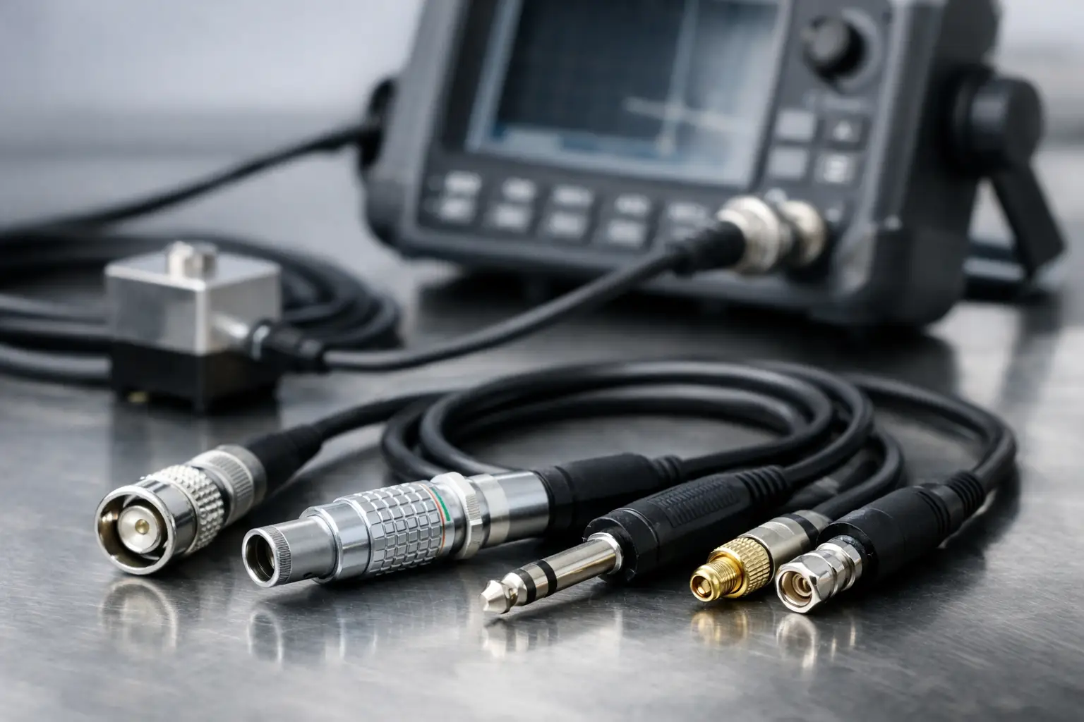 Adapter Cables for Ultrasonic Testing