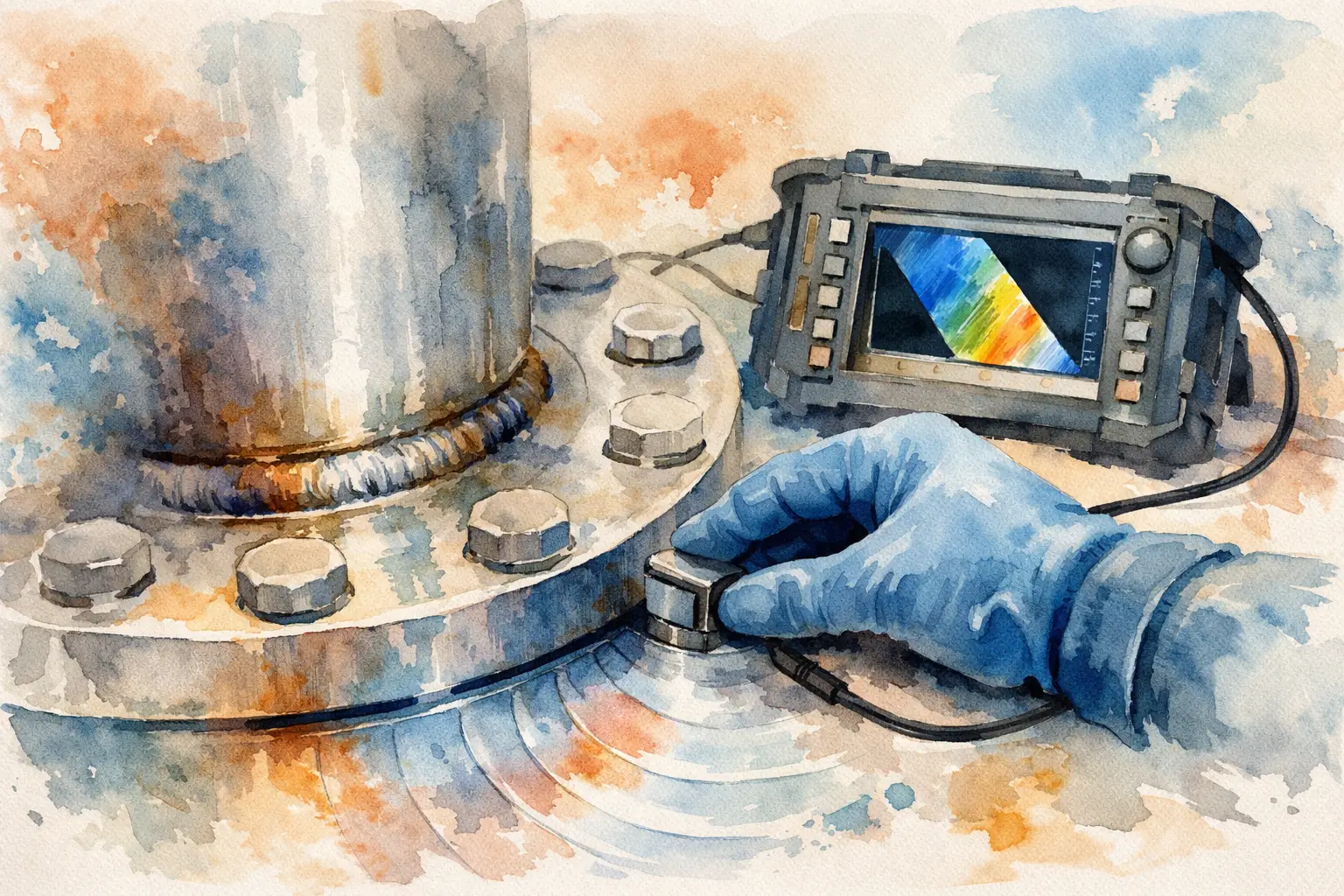 How to Inspect Flange Welds Using PAUT Scans